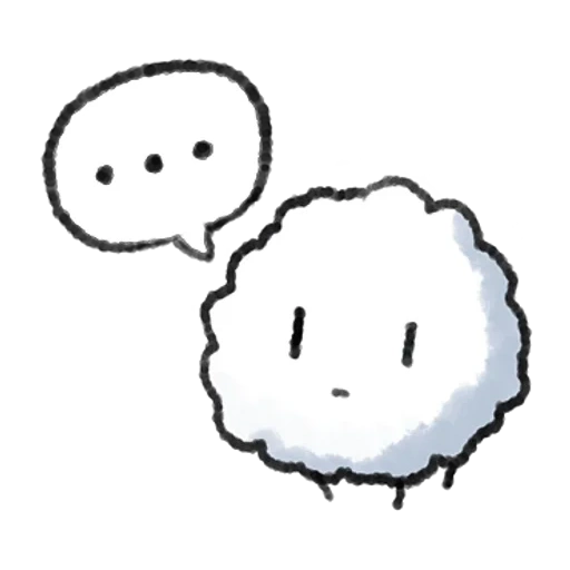 cloud, meme cloud, thought bubble, kartun cloud, cool cloud