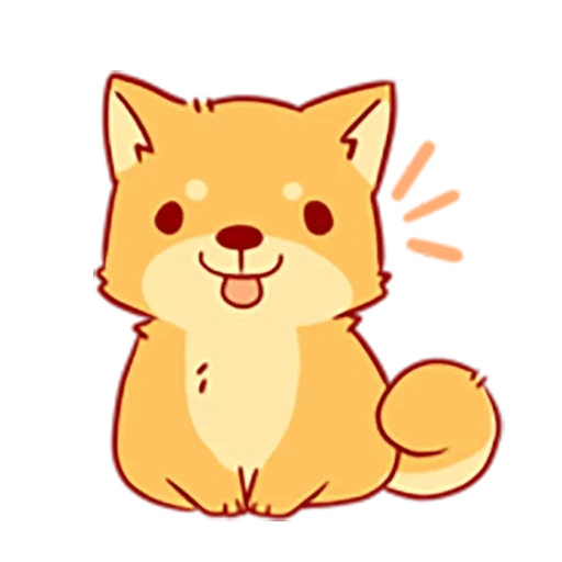 shiba dog, shiba inu chibi, a lovely animal