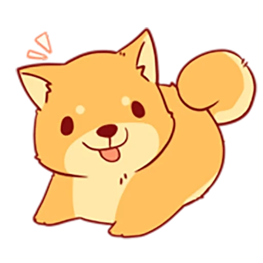 shiba inu, сиба ину чиби, шиба ину чиби, шиба ину chibi, cute animals draw shiba