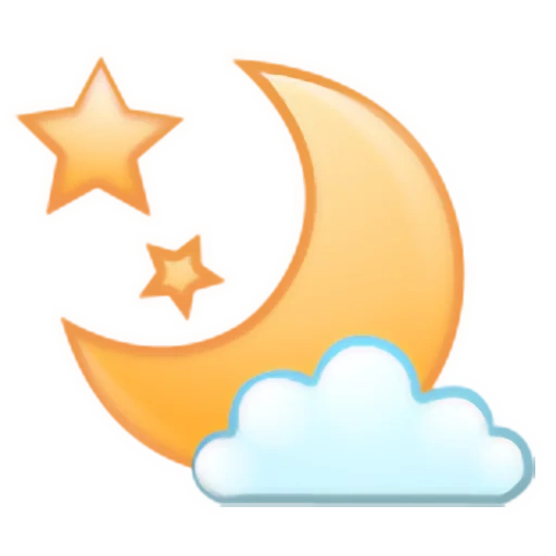 mois de la lune, un mois avec un nuage, clipart luna, nuages de lune, mois de la météo contexte transparent