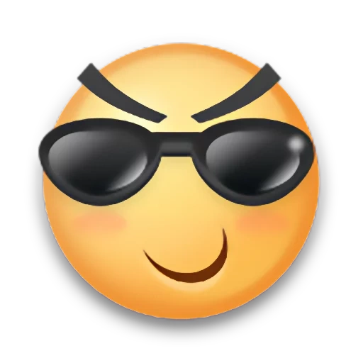 emoji, emoji rush, emoji gesicht, smiley brille, emoji emoticons