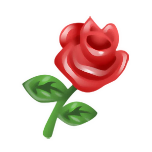 rose, große rosen, rote rose, rose clipart, cartoon rose