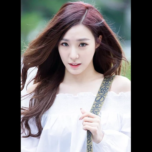 asian, korean, tiffany yellow, tiffany hwan 2020, asian girl