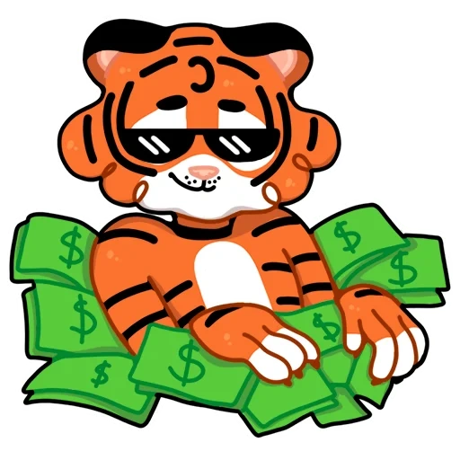 tigre, tigre, tiger wasap, emoção de cauda de tigre