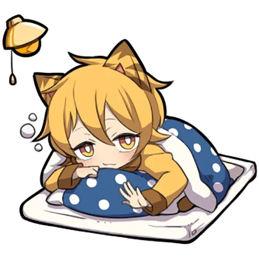 nessuna tigre, capo di chibi, kitten sazi arancione