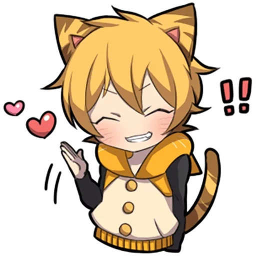 anime, chibi some, chibi cats