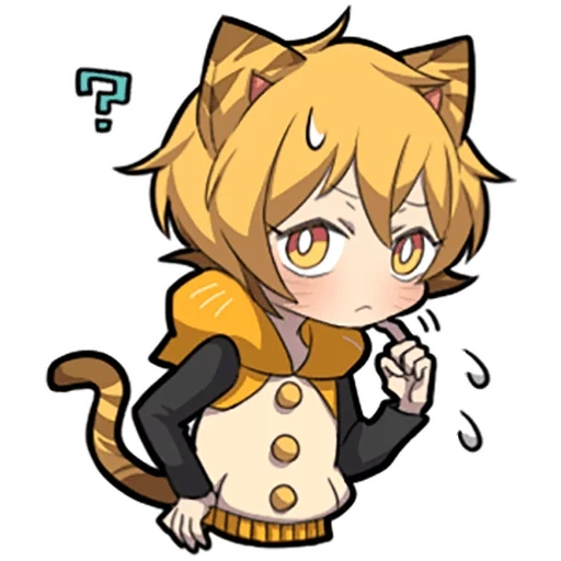 ash kitten, gatito red cliff, personajes de chibi, orange kitten sazi