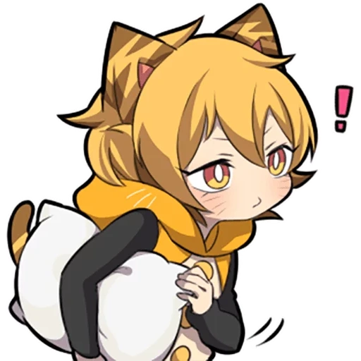 anime, gatinho de cinzas, linha de gatinho, chibi kittens, personagens chibi