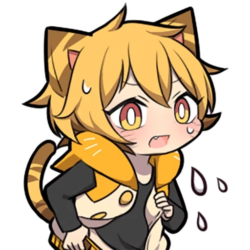 some, tiger, no tiger, kitten line, chibi kittens