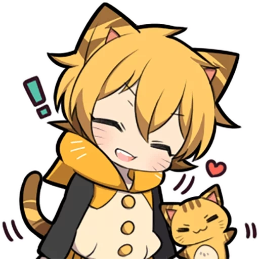 chibi, anime, chibi einige, chibi katzen, chibi charaktere