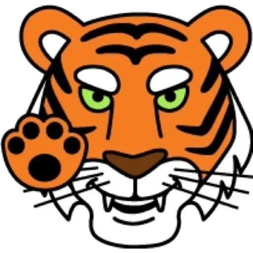 tiger, tigers gesicht, avatar tiger, maske tiger, maske tiger von kindern