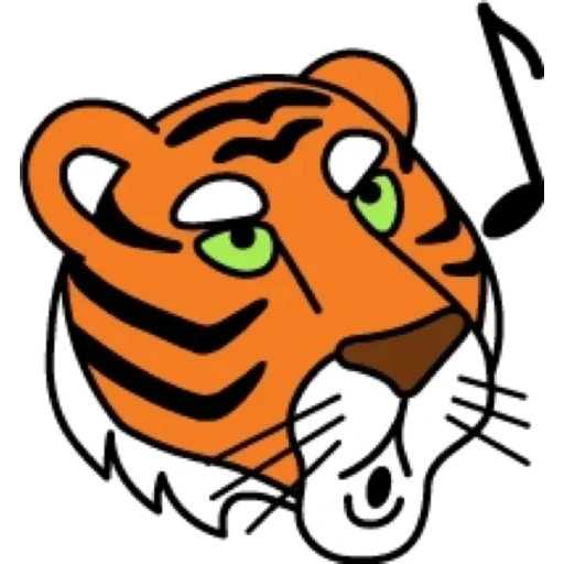 tigre, tigre, tigre de avatar, creación de tigre, discordia de tigre emoji