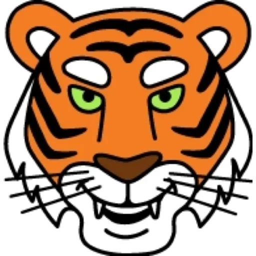 tigre, tiger, rosto tigre, tigre de avatar