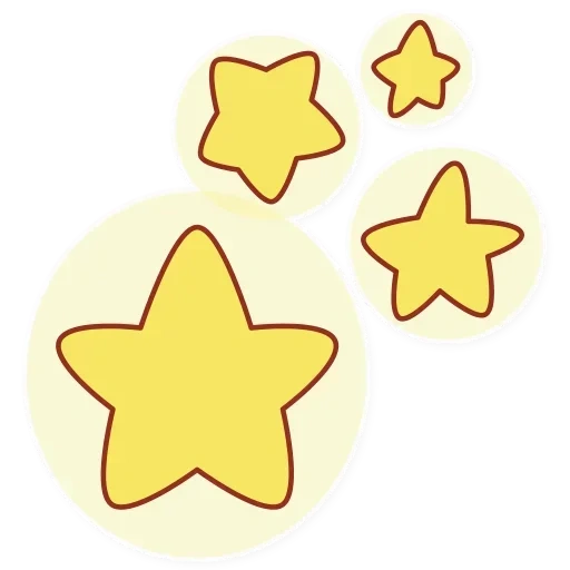 star, star yellow, star yellow, little star, cut star yellow