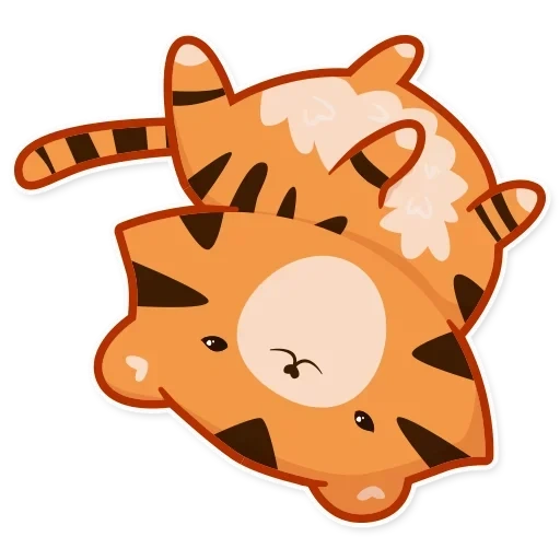 sad tiger, little tiger felix