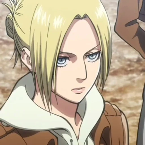 attack of the titans, annie leonhart, annie leonhardt, attack of the titans ova annie, characteries of the titans attack