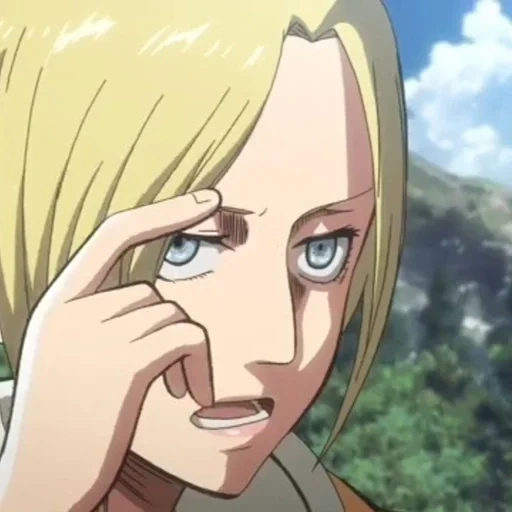 attaque des titans, annie leonhart, attaque des titans 1, titan attack 1 saison, joyeux anniversaire attaque des titans