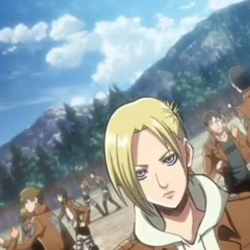 attaque des titans, annie leonhart, l'attaque des titans annie, l'attaque des titans d'annie, attaque de titan annie leonhardt