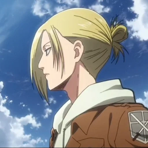 l'attacco dei titani, anne leonhardt, i titani attaccano annie, annie leonhardt attacca i titani, i titani attaccano anne leonhardt