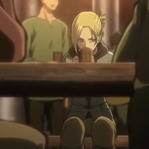 invasion, attaque des titans, attaque des titanes des ovules, annie leonhart titan armin, attaque des titans rico brzhensk e