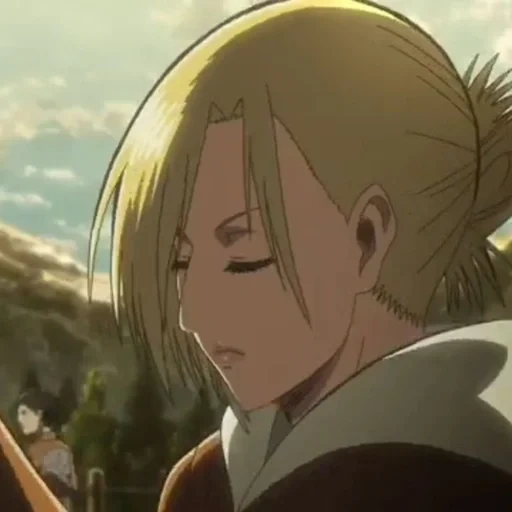 annie leonhart, l'attaque des titans d'annie, annie leonhart titan, attaque des titans des titans, attaque des personnages titans