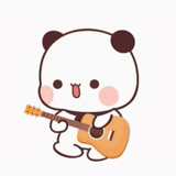 panda é querido, açúcar de brownie, kawaii panda brownie, lindos desenhos de panda, panda é um desenho doce