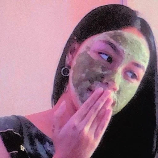 face, mask, makeup, young woman, facial masks