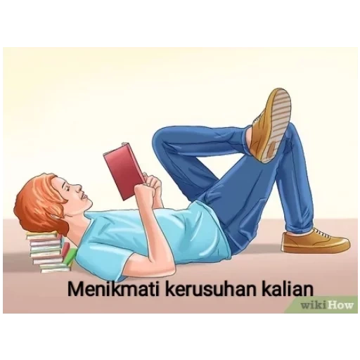 kaki, metode, wiki reading, baca buku, sofa malas