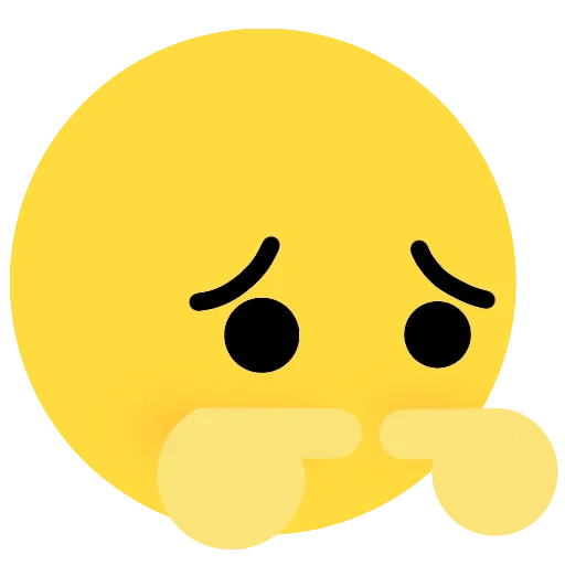 emoji smilik, tristesse souriante, sourire triste, belles émoticônes, souriant triste