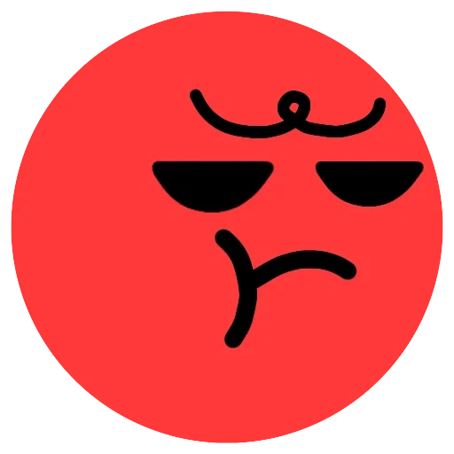 boy, brawl stars, red emoticon, brawl stars pins, the red emoticon is angry