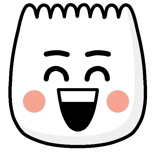eh emoji, emoji jin, faccia sorridente, emoji smimik