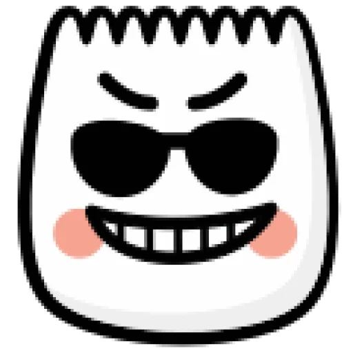 emote, emoji, two-dimensional code, smiling face, funny smiling face