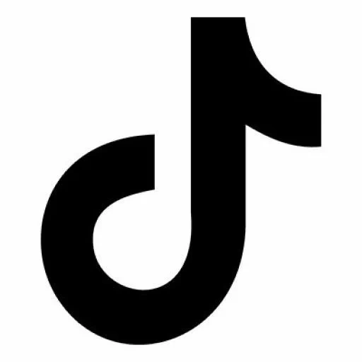 tiktok, tiktok logo, símbolo de tiktok, icono de corriente de tic, icono de corriente tick sin fondo