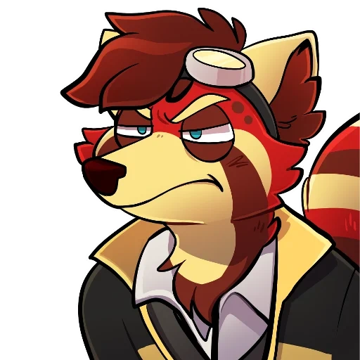 anime, personnage, nick wilde, personnage d'art, personnages à fourrure