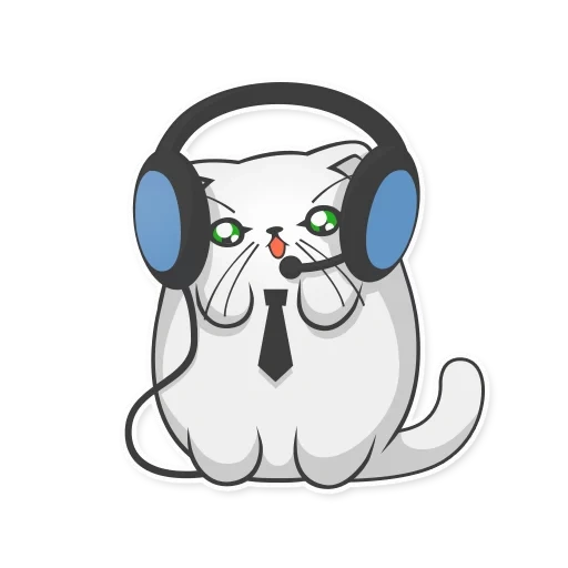 kucing, seal, earphone cat, headset anjing laut