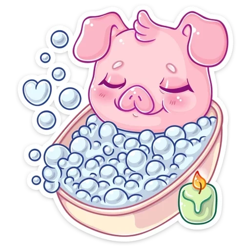 bañera de cerdo, paperas timothy, patrón de cerdo, piggy timosha, paperas savoc