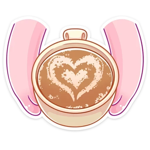 kaffee, kaffeetasse, der kaffeevektor, the coffee heart, cappuccino