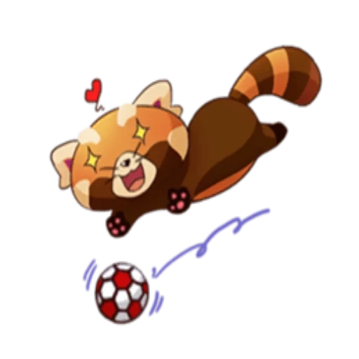 cat, ricky panda, pandoch kamiku, red panda, head of red panda