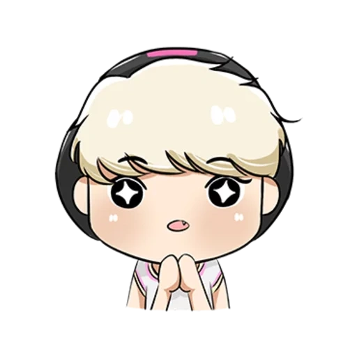 dessins bts, dessins chibi, personnages de chibi, dessins mignons de chibi, dessin de la vapeur de chibi kpop