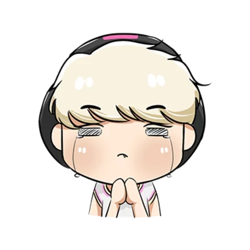 haru, figure, lovely artwork, anime smiling face, chibi bts taehyung