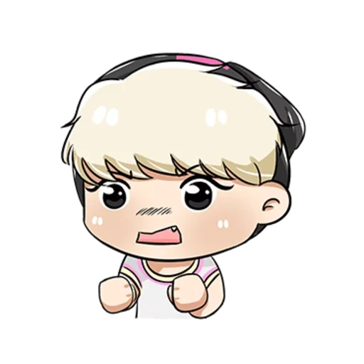 bts de chibi, bts chibi, song jun chibi, chibi taiheng bts, jin xiuzhen chibi