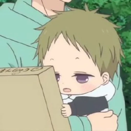 gambar, anime lucu, kotaro kashima, karakter anime, gakuen babysitters kirin