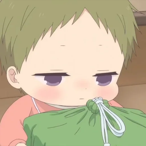 figure, anime mignon, anime baby, gakuen babysitter, anime meilleur ami kotaro école bébé