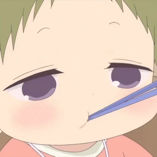 anime, anime cheeks, images animées, personnages d'anime, anime école baby-sitter
