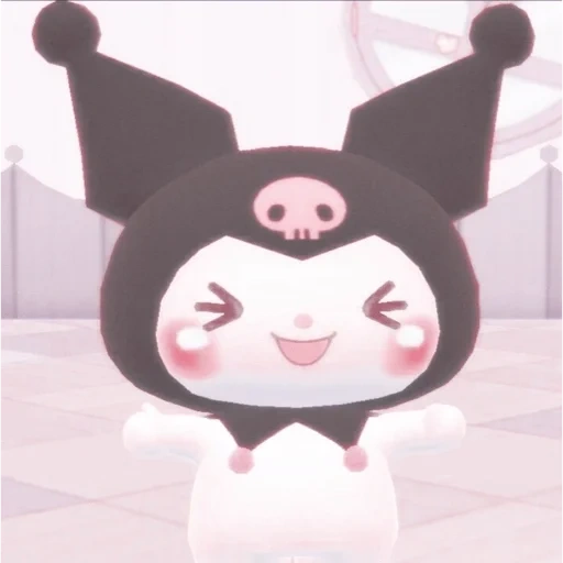 kuromi, sanrio, hello kitty, kuromi sanrio, jogo de estética de beleza de sala