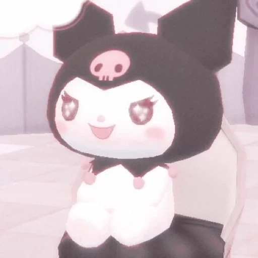 kuromi, twitter, kuromi tomotoru, black rice chen hai luo ji di, kuromi hello kitty anime