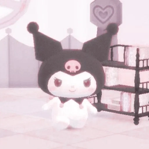 kuromi, elenco di riproduzione, kuromi tomotor, giocattolo kuromi sanrio, my melody e kuromi game