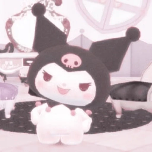 kuromi, kuromi tomotoru, permainan katie kuromi, hello kitty kuromi melodi, estetika kello kitty kurumi