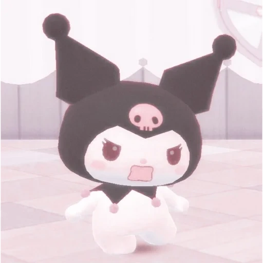 kawaii, hallo kitty, kuromi tomotor, kuromi sanrio kras, animal crossing agnes