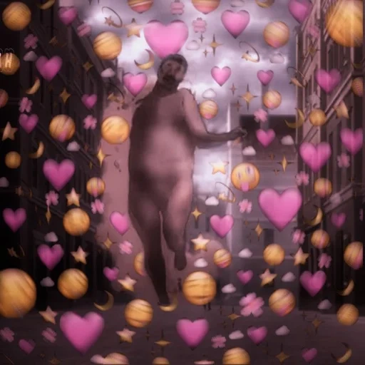 шарики, человек, темнота, розовые шары, розовые воздушные шары